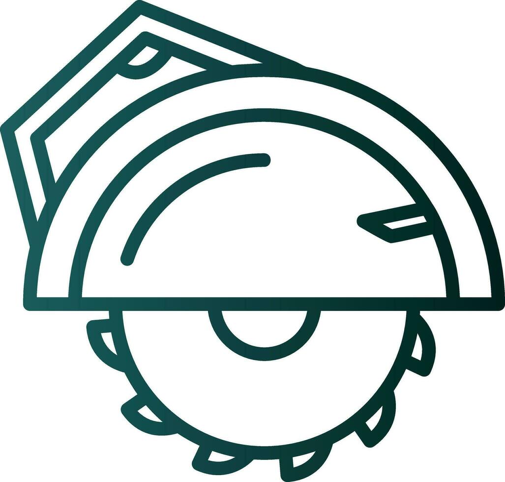 Circular saw Vector Icon Design