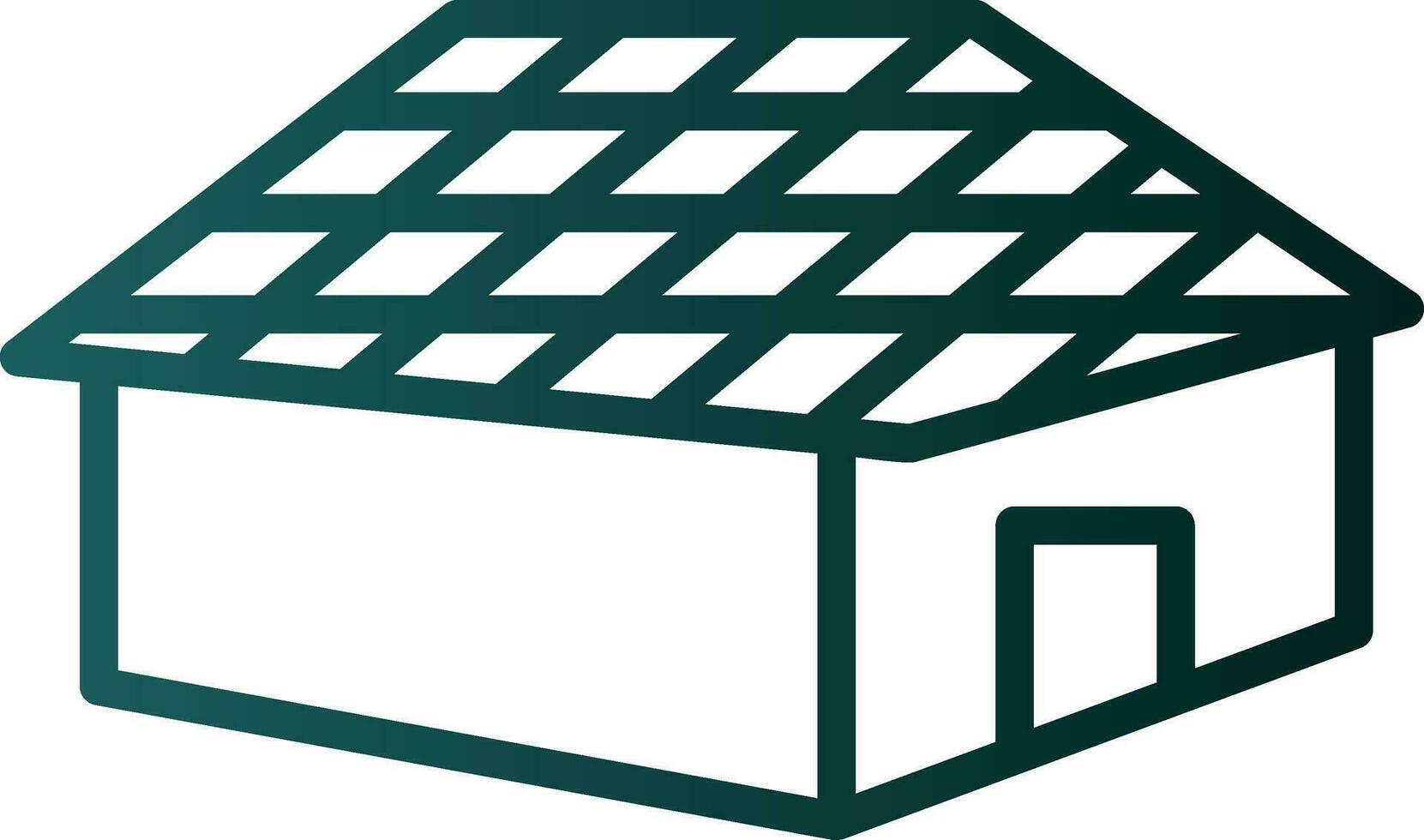 Roof Vector Icon Design