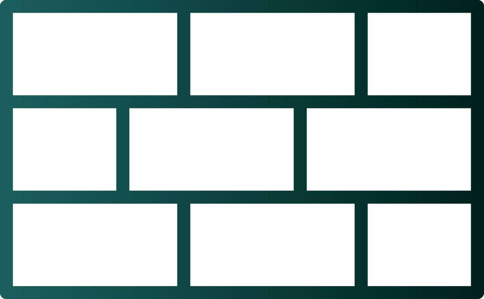 Brick Vector Icon Design