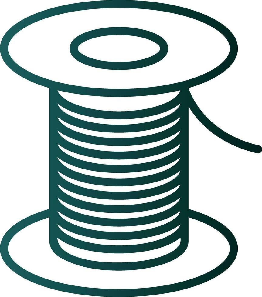 Wire roll Vector Icon Design