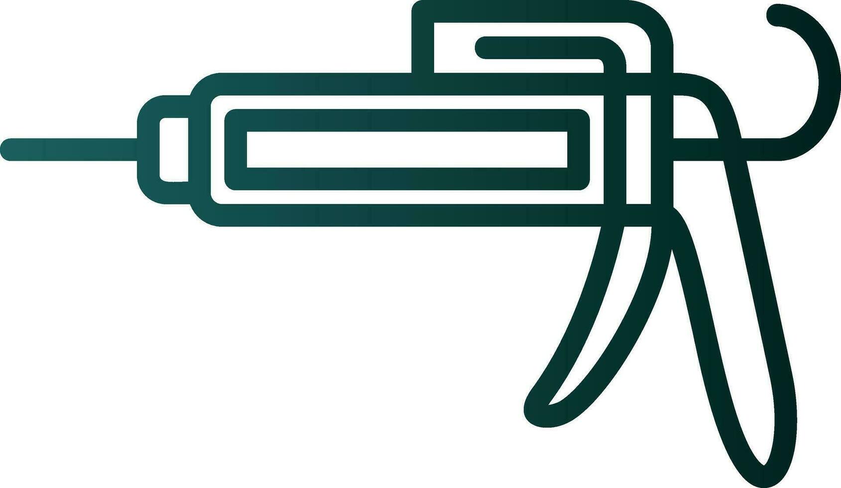 Caulk gun Vector Icon Design