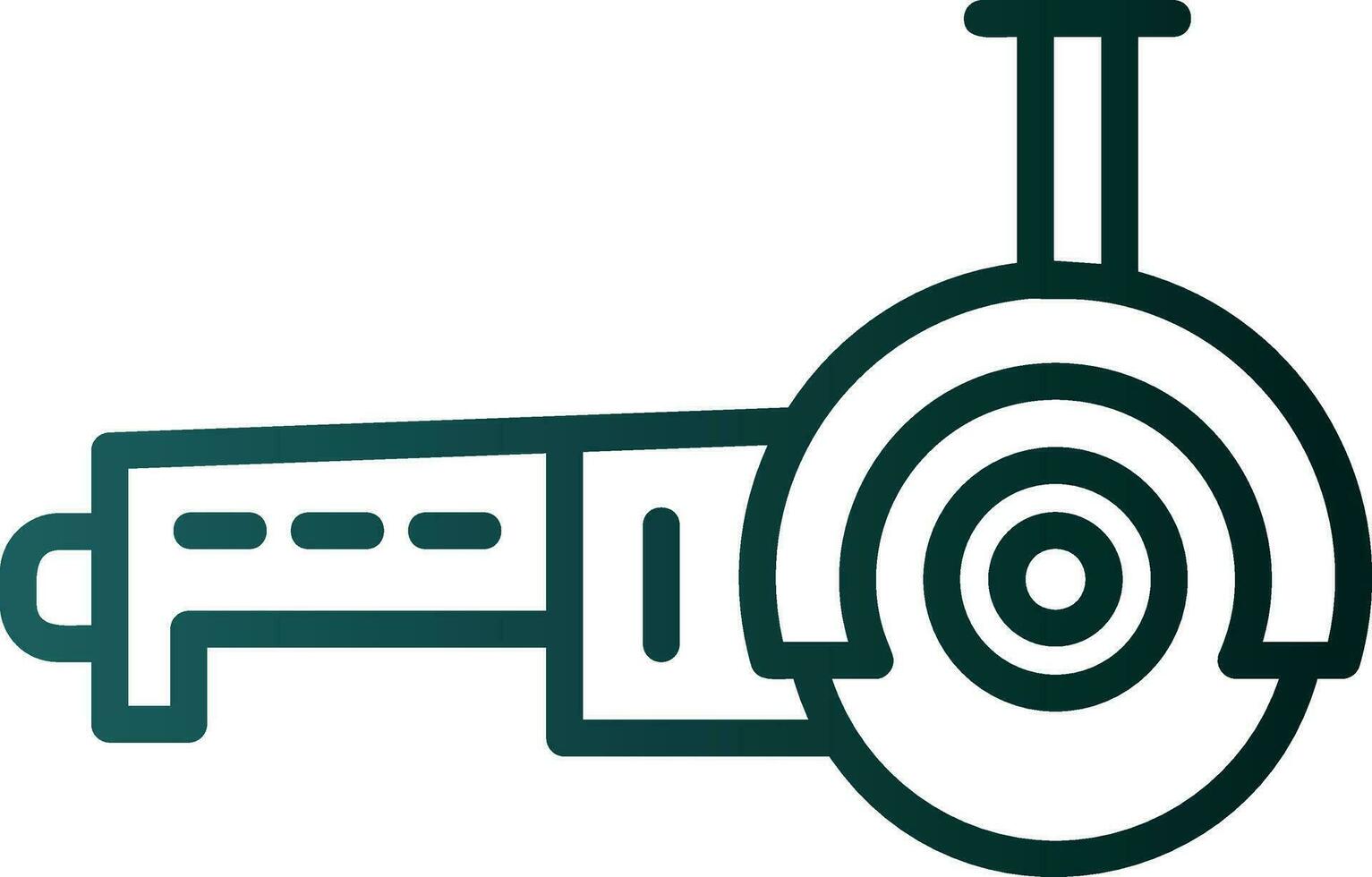 Angle grinder Vector Icon Design