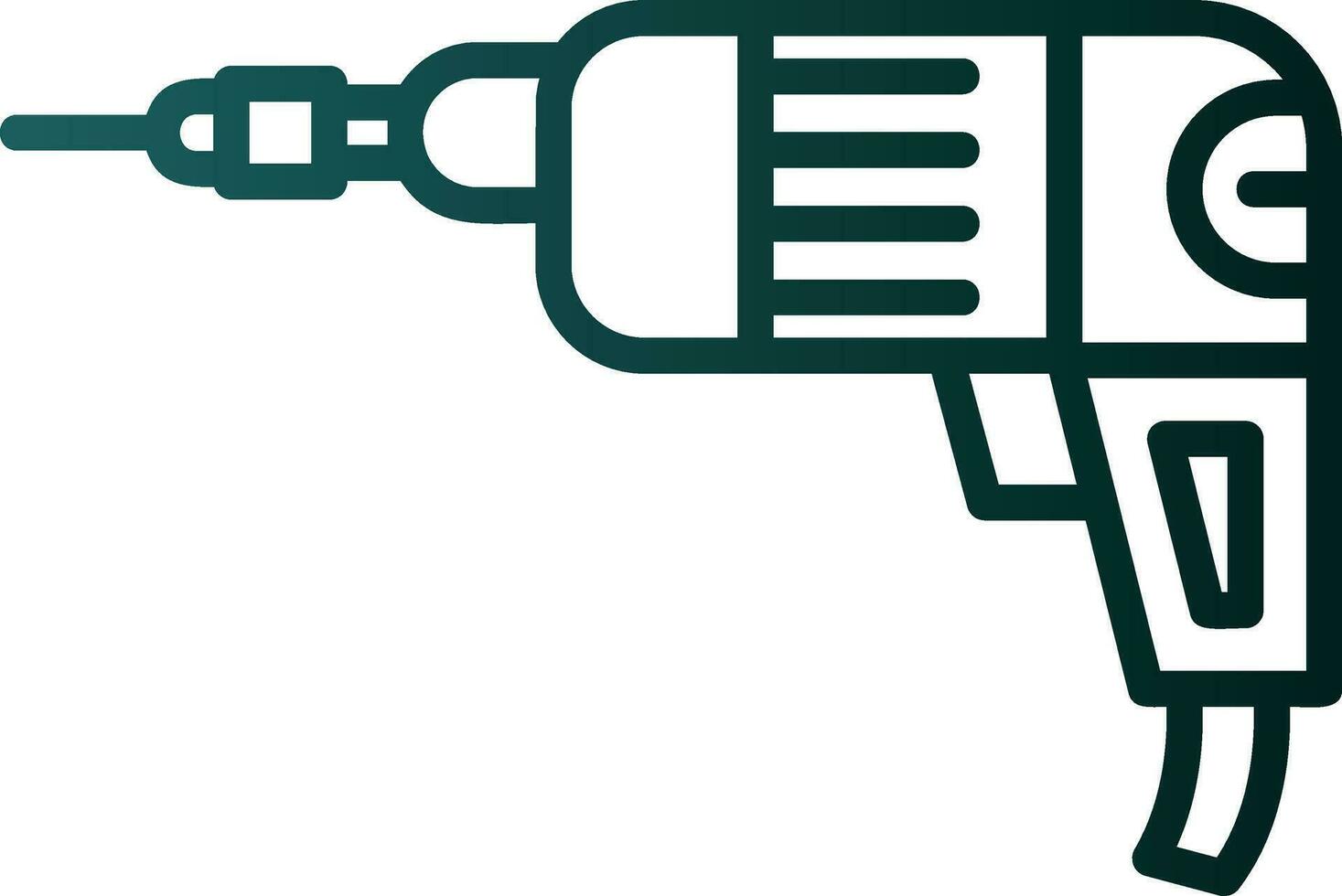 Hand drill Vector Icon Design