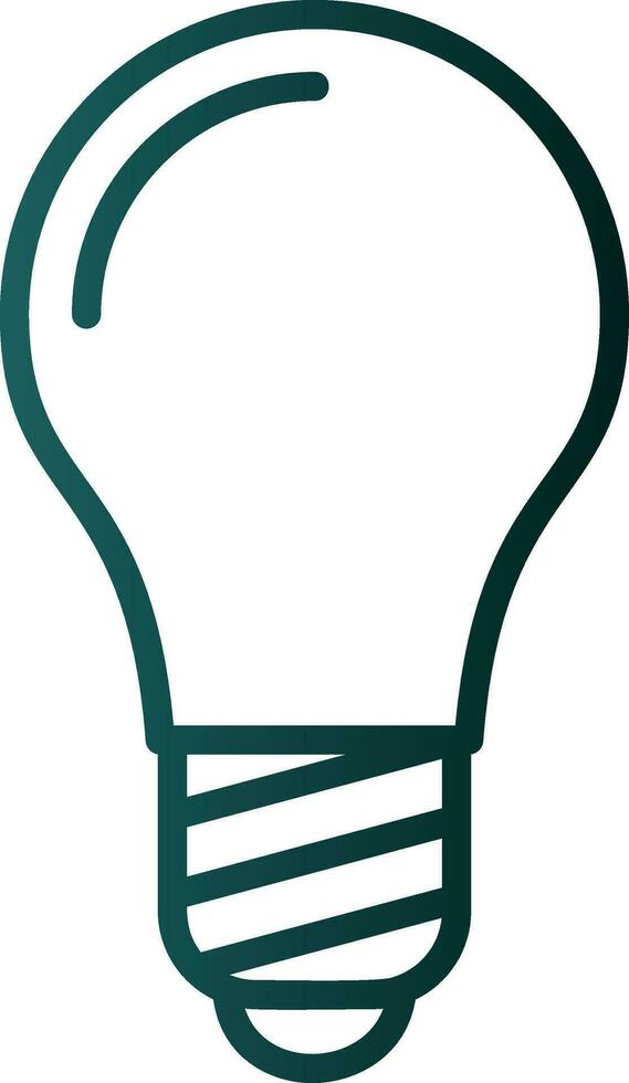 Light bulb Vector Icon Design