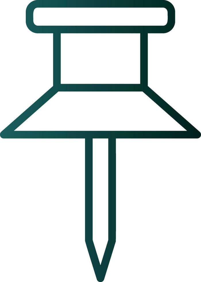 Pin Vector Icon Design