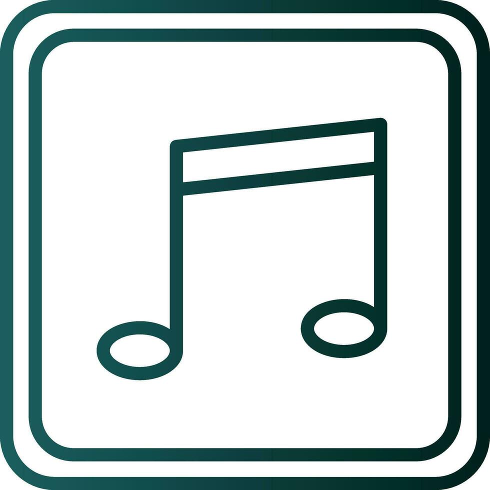 Music Player Vector Icon Design