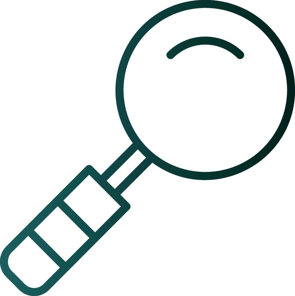 Magnifying Glass Vector Icon Design