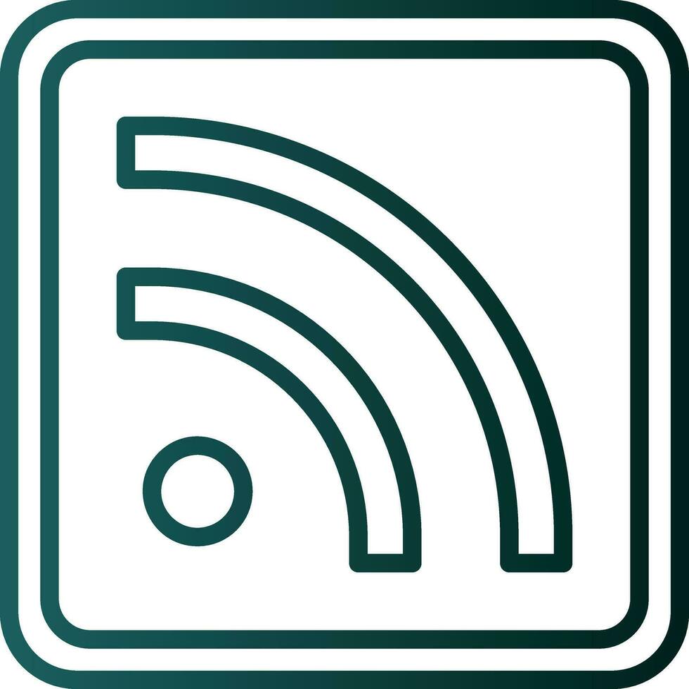 RSS Vector Icon Design