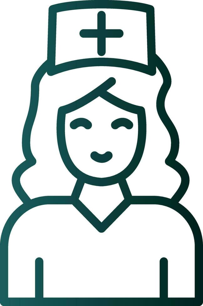 Nurse Vector Icon Design