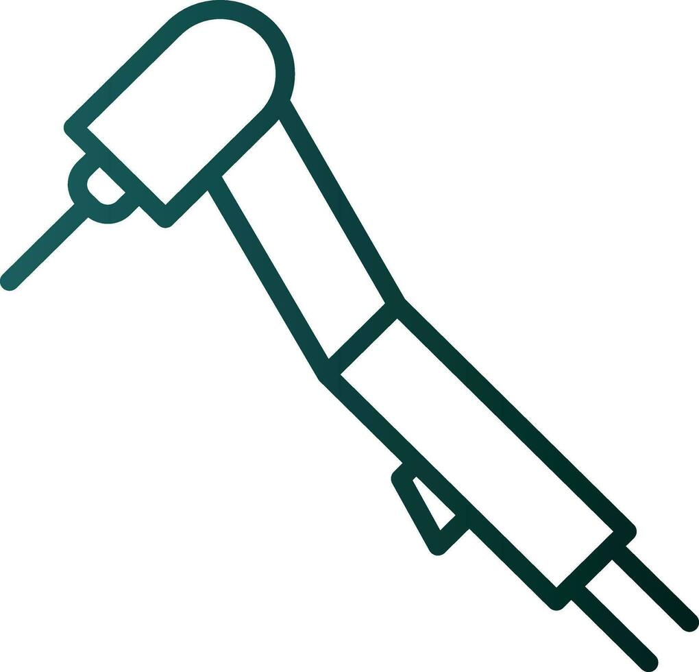 Dental drill Vector Icon Design