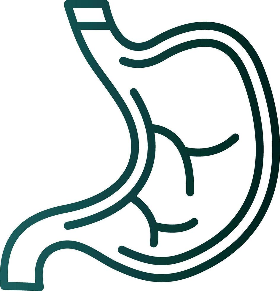 Stomach Vector Icon Design