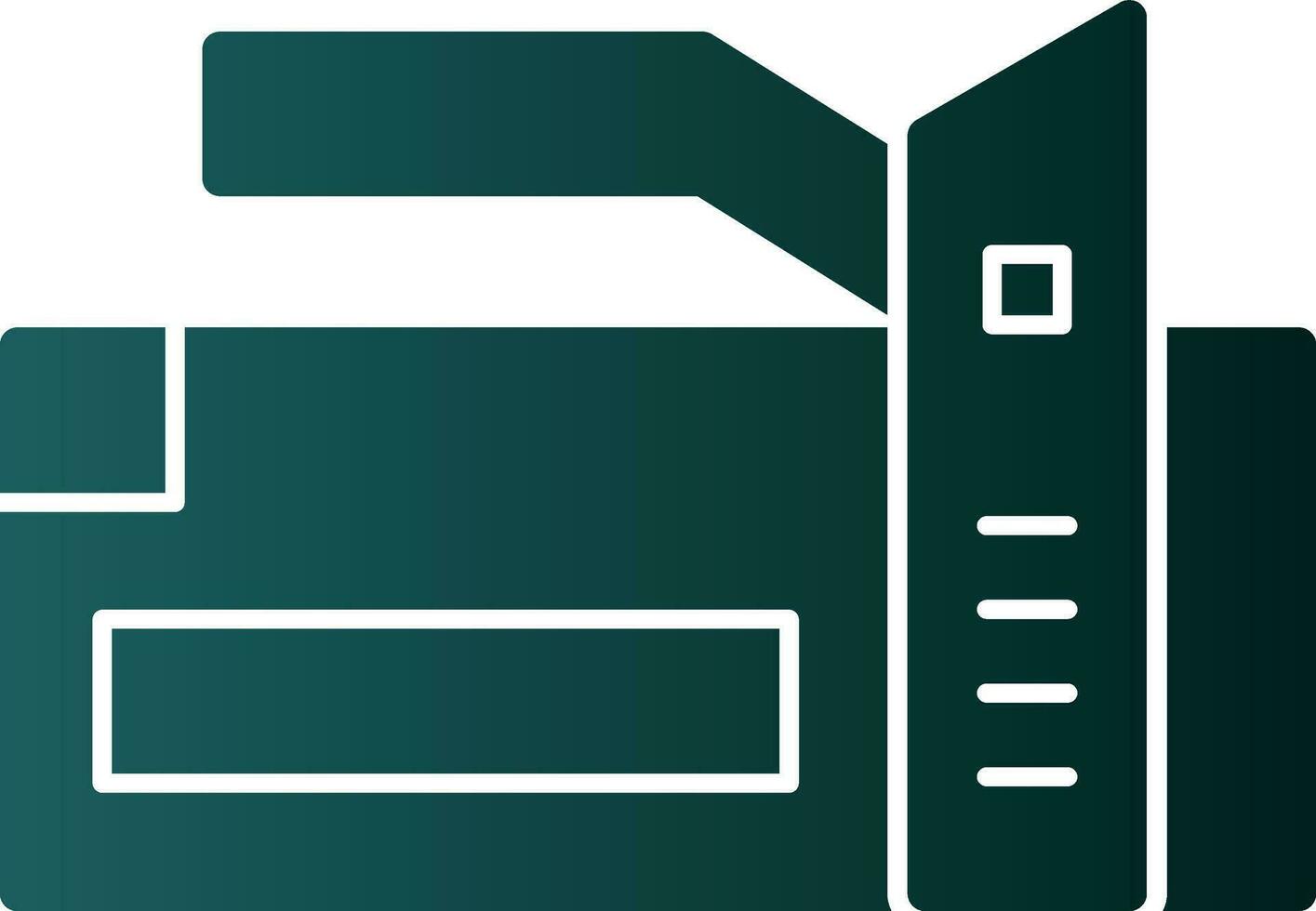 Staple Gun Vector Icon Design