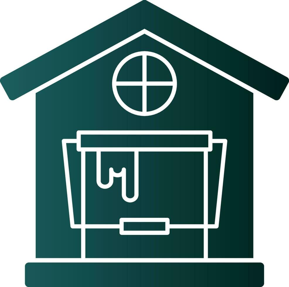 House Paint Vector Icon Design