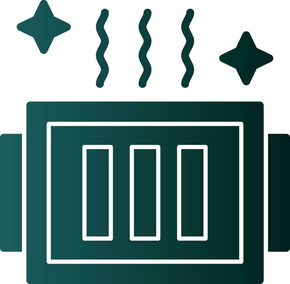 Radiator Vector Icon Design