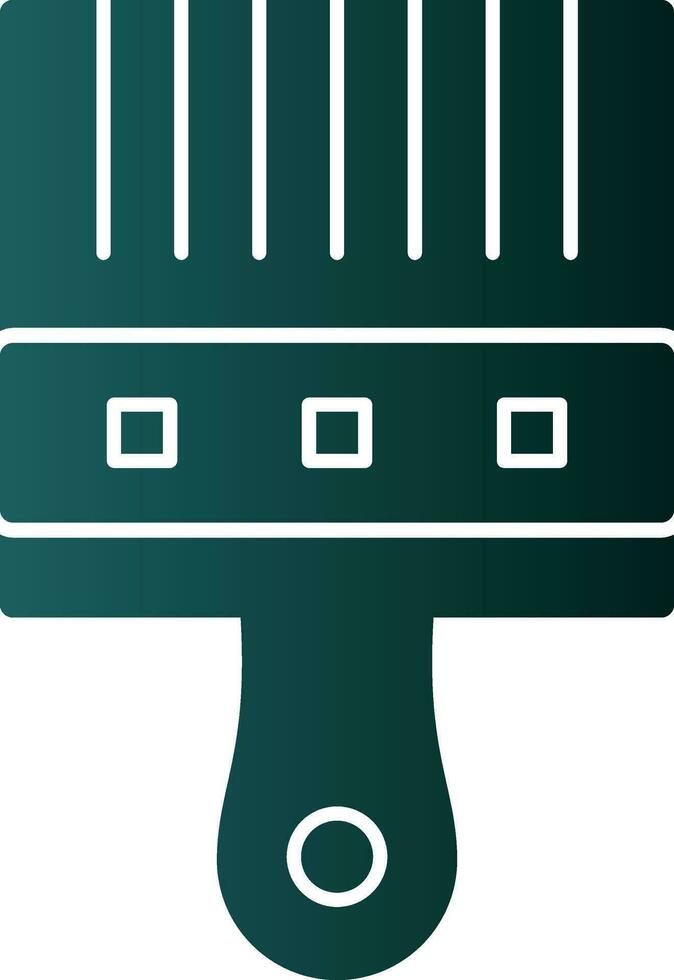 Paint Brush Vector Icon Design