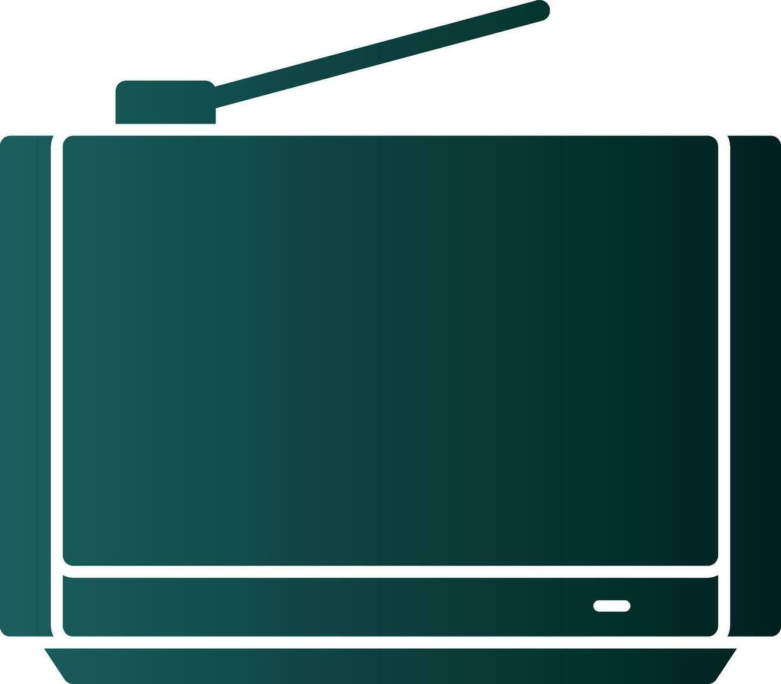 diseño de icono de vector de televisión