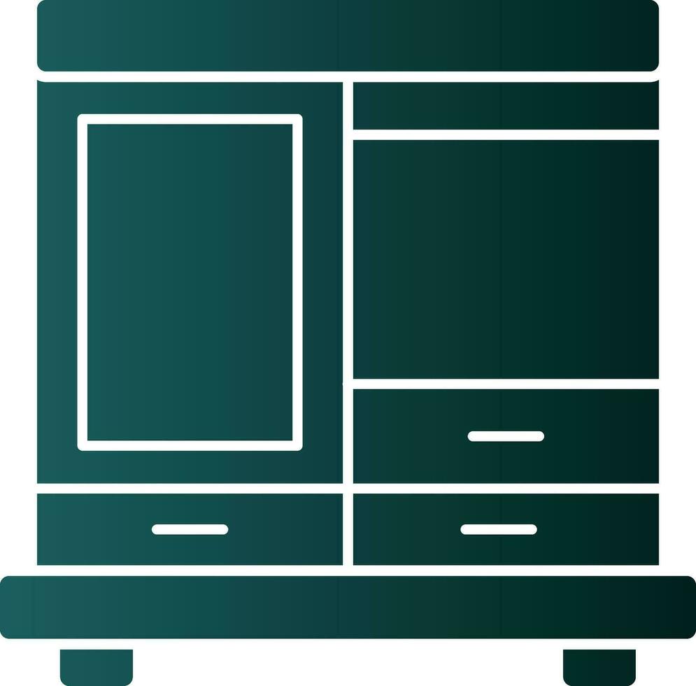 Wardrobe Vector Icon Design