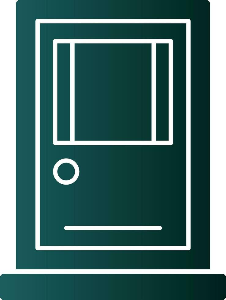 Door Vector Icon Design