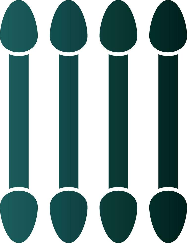 Swab Vector Icon Design