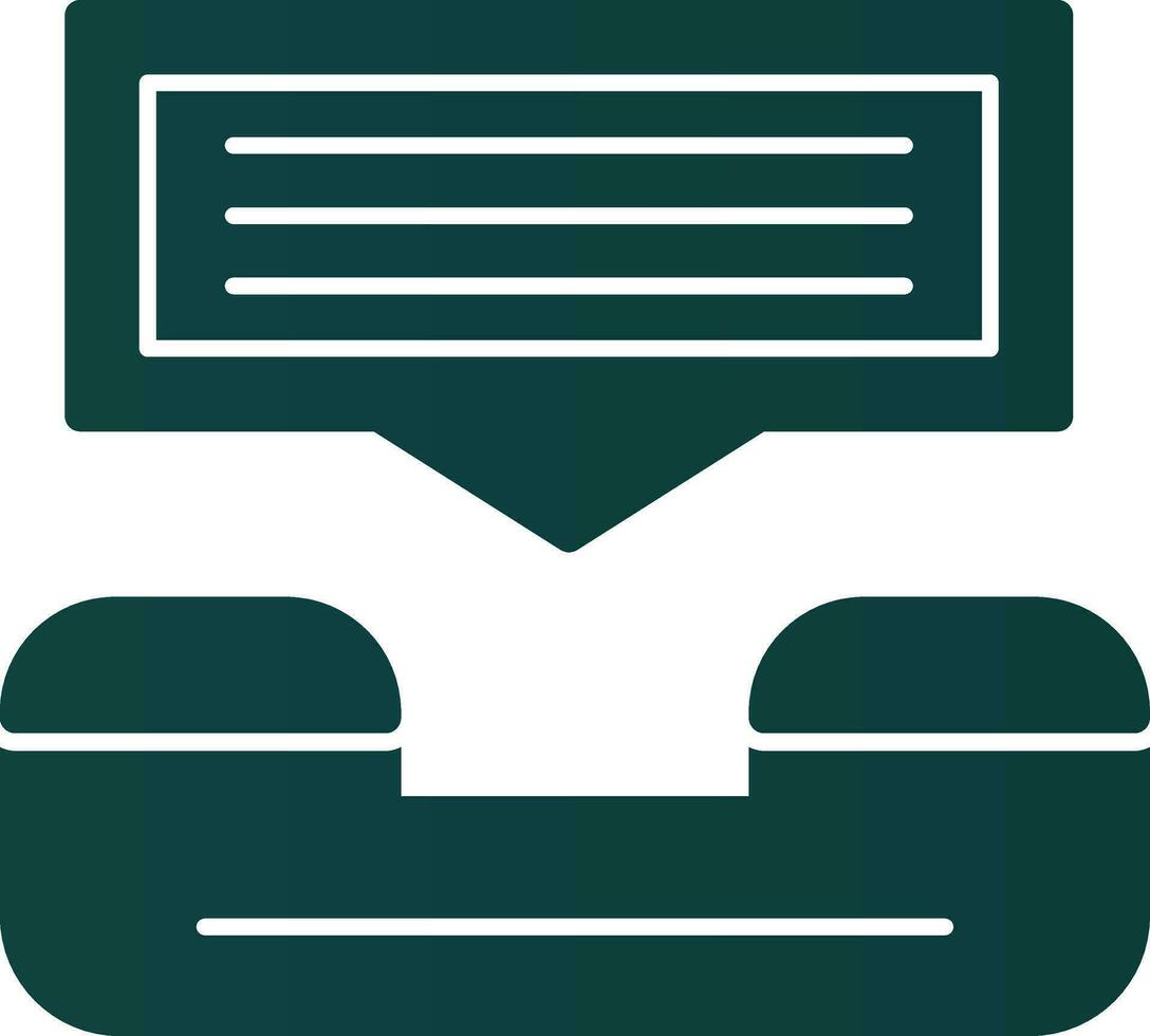 Help line Vector Icon Design