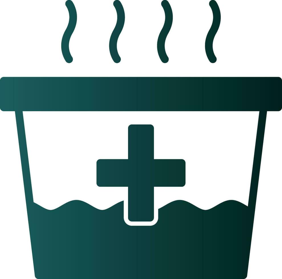Steaming Vector Icon Design