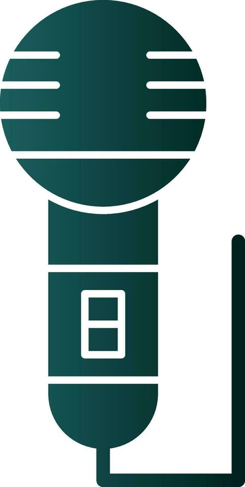 Mic Vector Icon Design