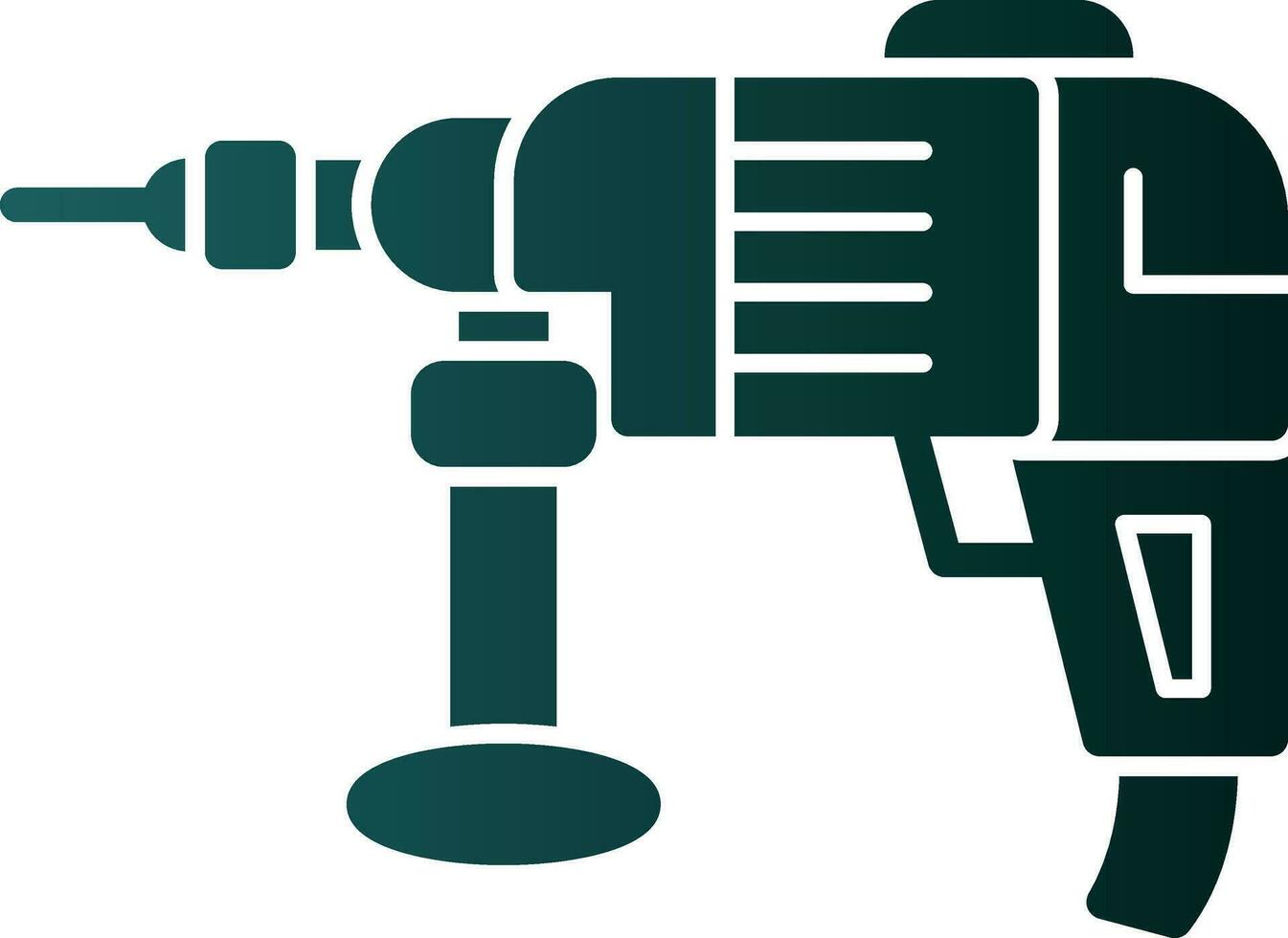 Drilling machine Vector Icon Design
