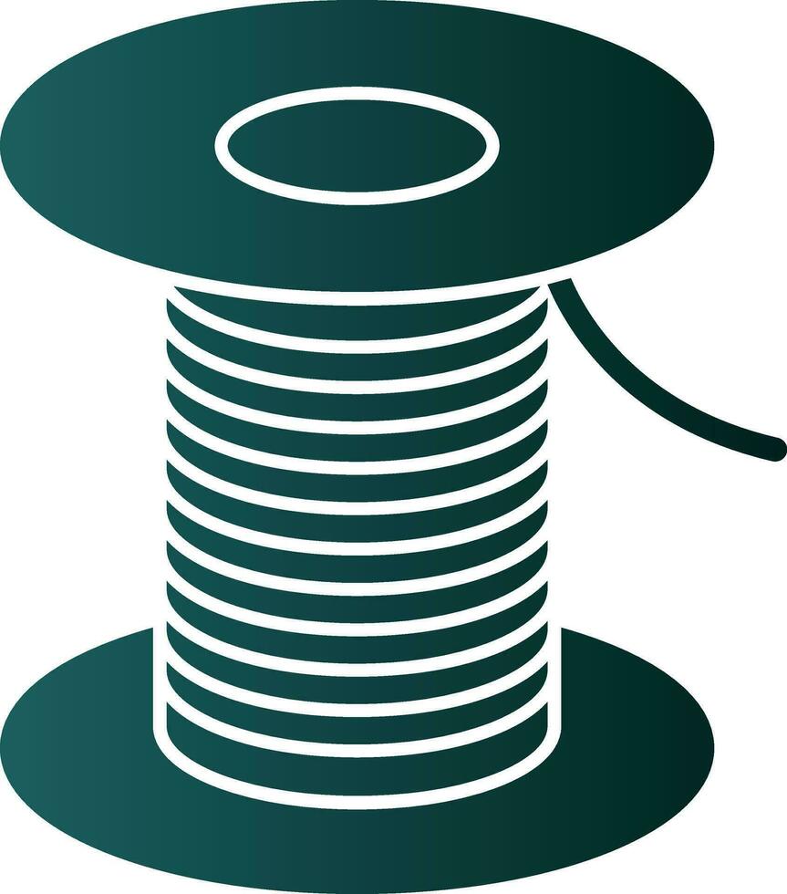 Wire roll Vector Icon Design