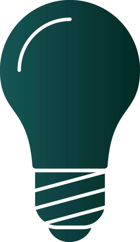 Light bulb Vector Icon Design