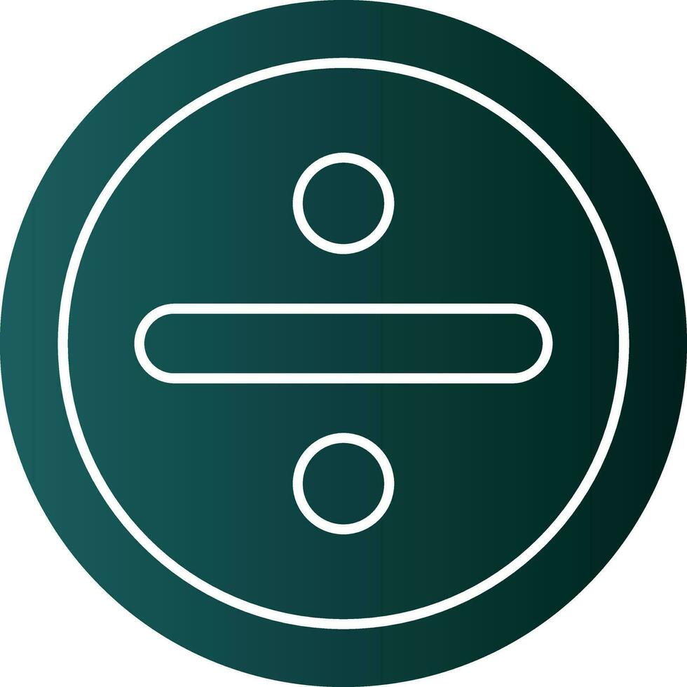Division Vector Icon Design