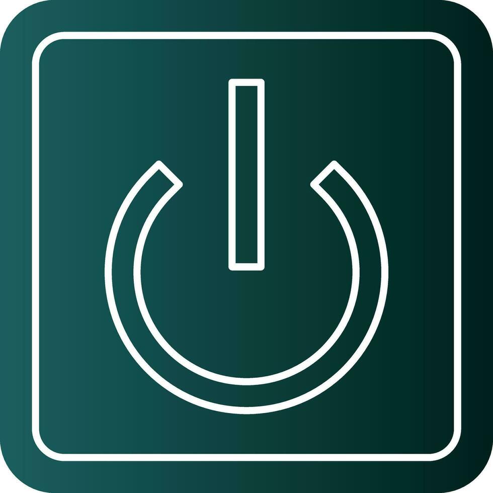 Power Button Off Vector Icon Design