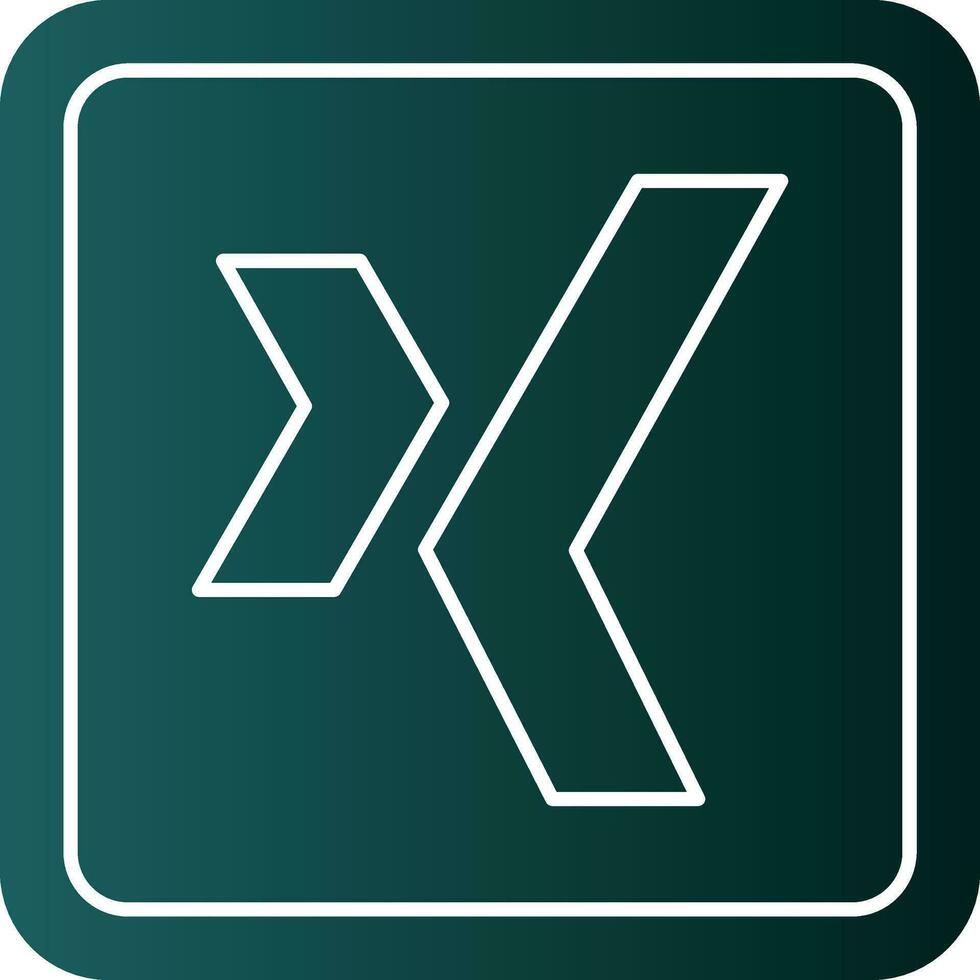 xing logo vector icono diseño