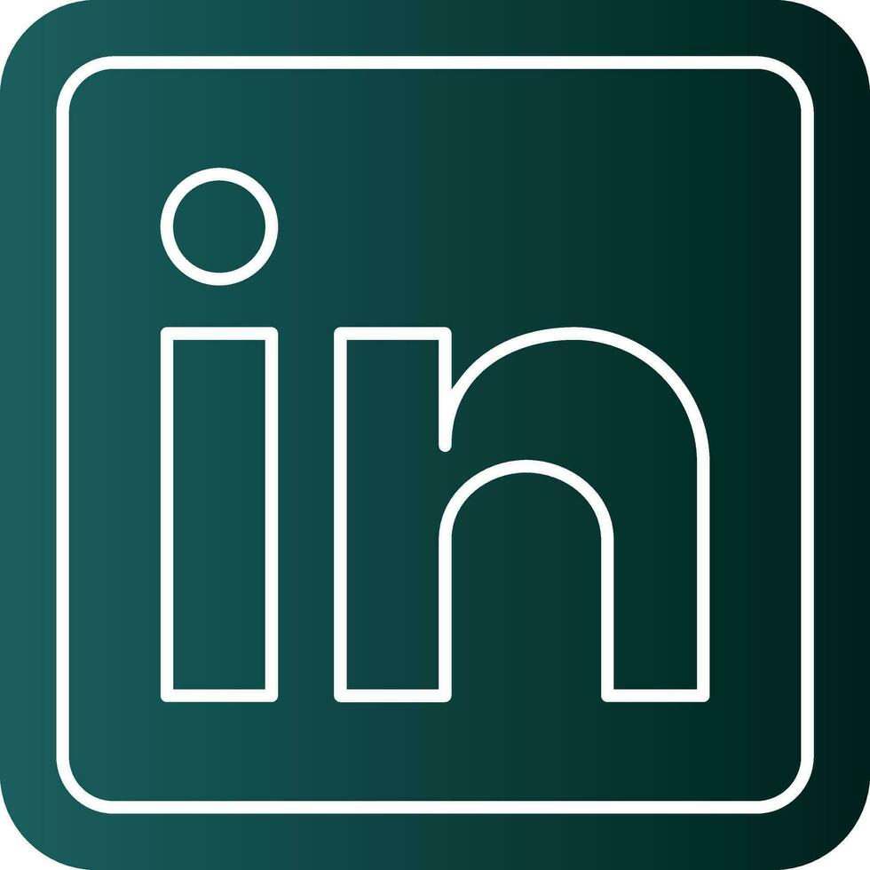 Linkedin Vector Icon Design