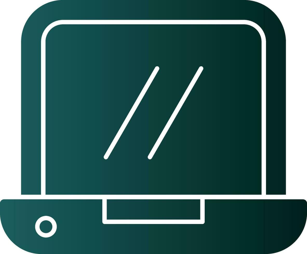 Laptop Vector Icon Design