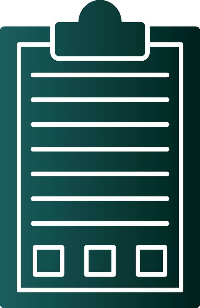Clipboard Vector Icon Design