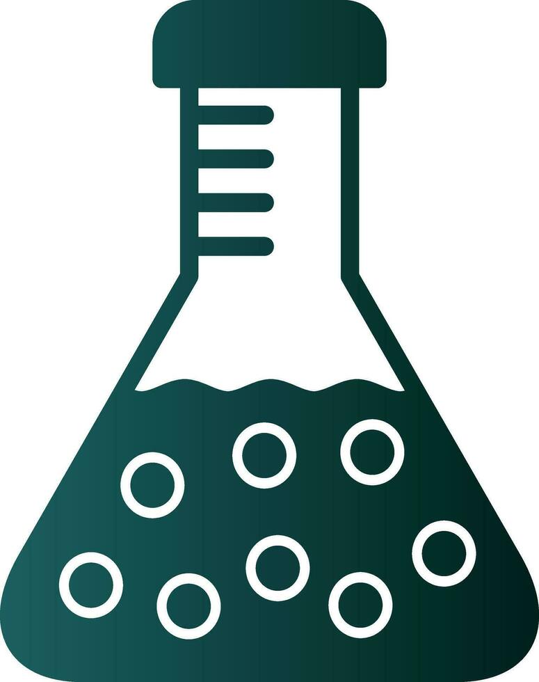 Flask Vector Icon Design