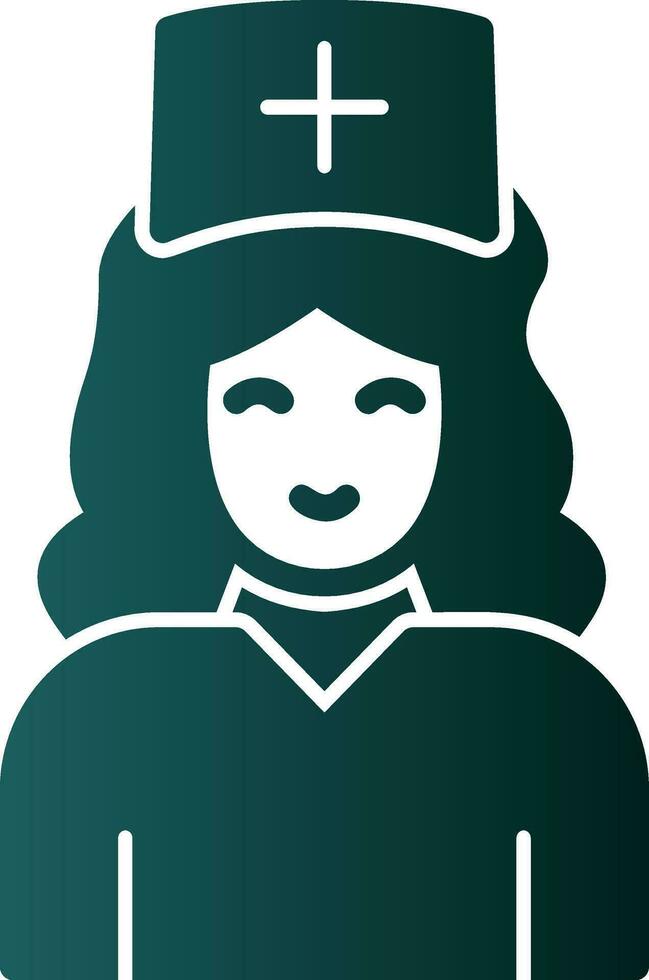 Nurse Vector Icon Design