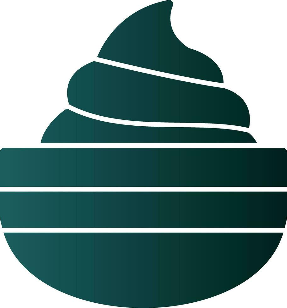 Cream Vector Icon Design