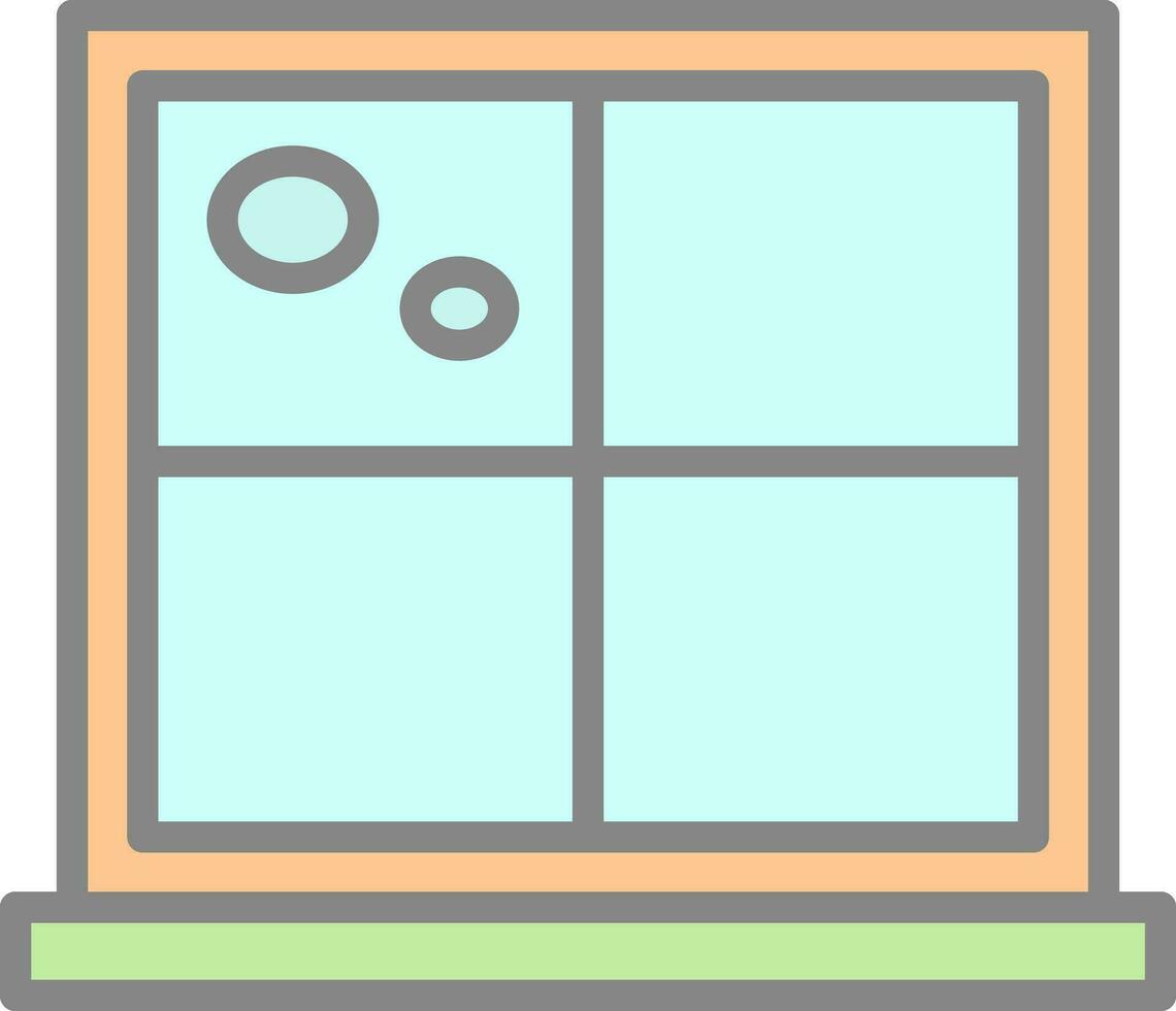 Window Vector Icon Design
