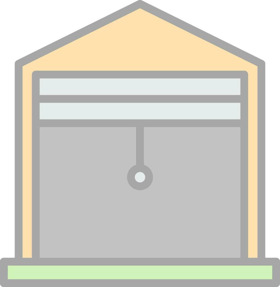 Garage Vector Icon Design