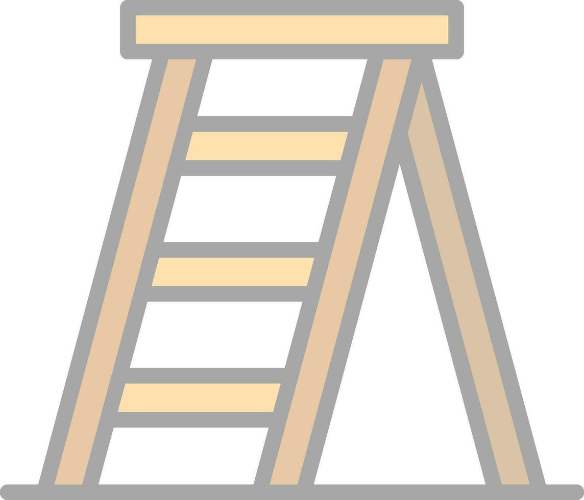 diseño de icono de vector de escalera