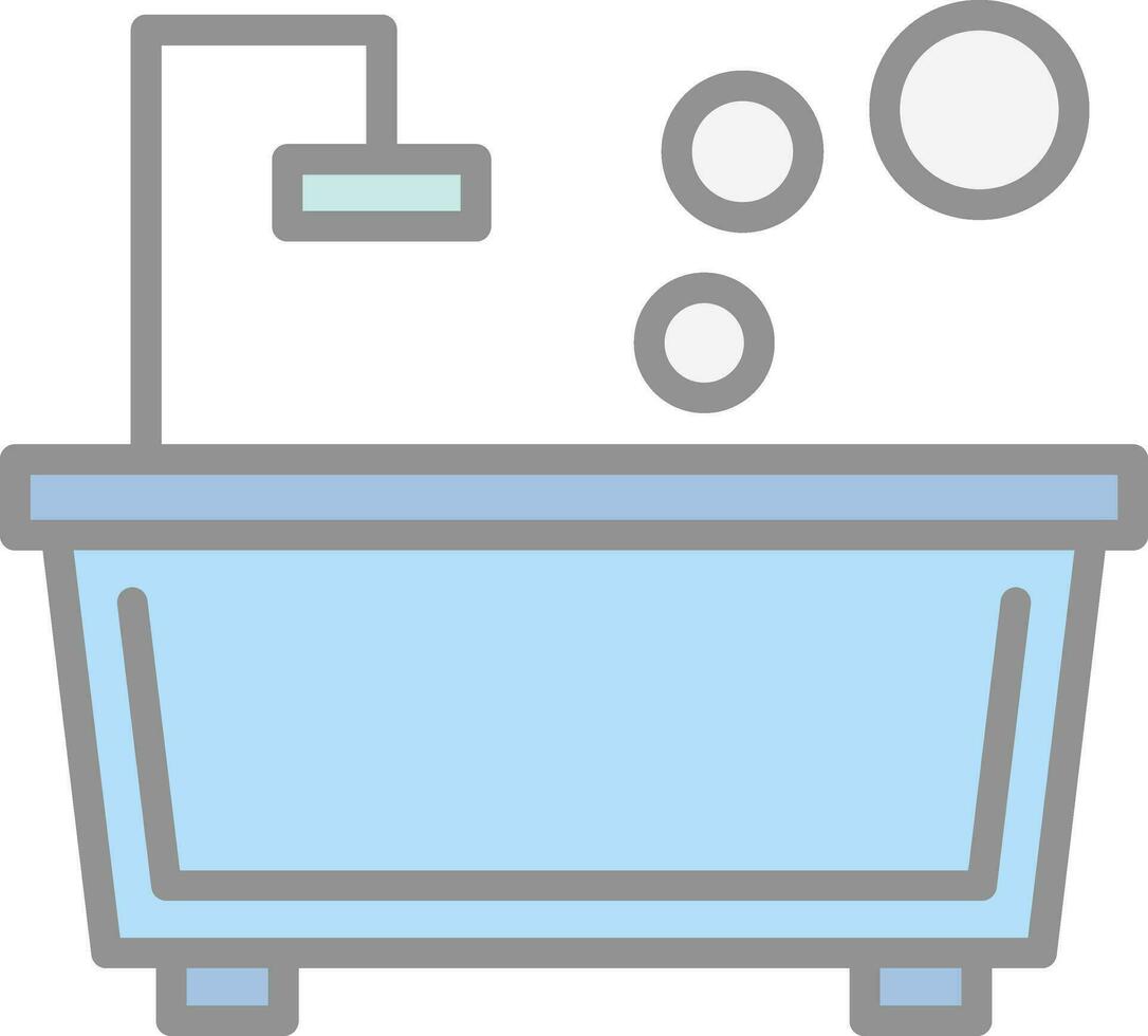 Bath Vector Icon Design