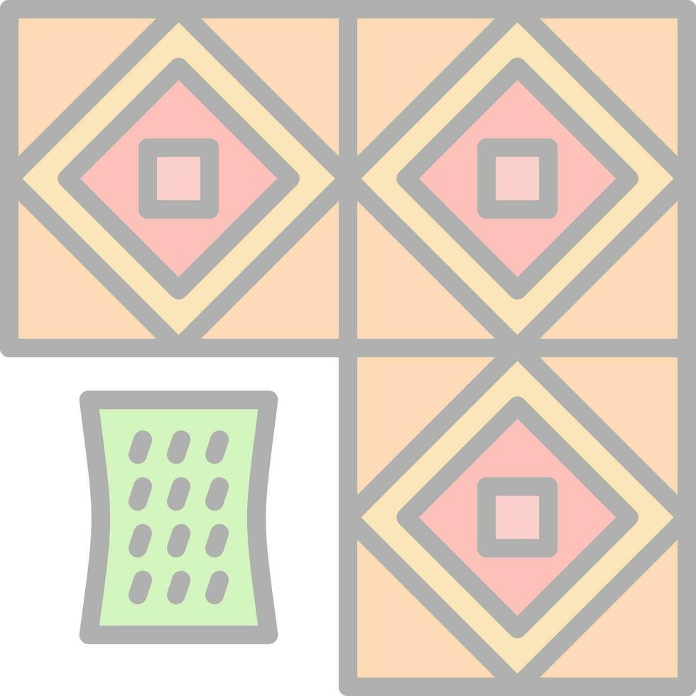 Tiles Cleaning Vector Icon Design