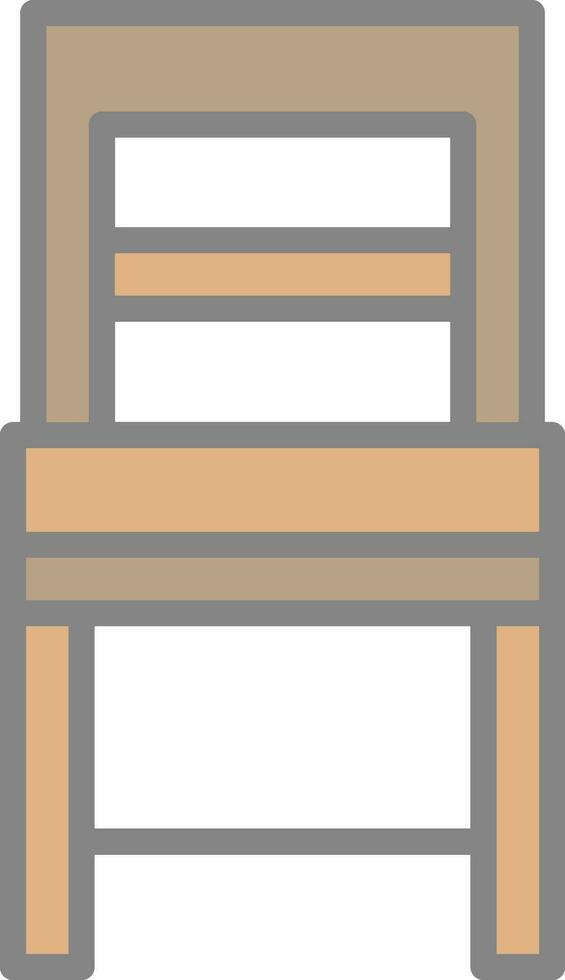 Chair Vector Icon Design