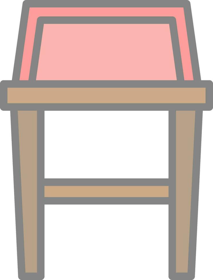 Bar Stool Vector Icon Design