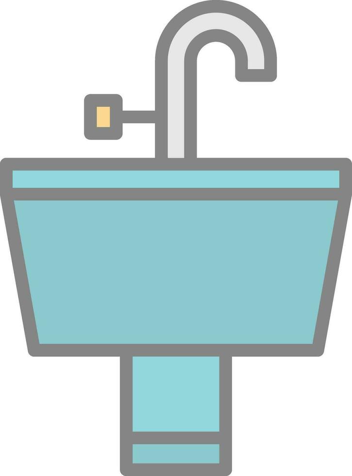 Sink Vector Icon Design