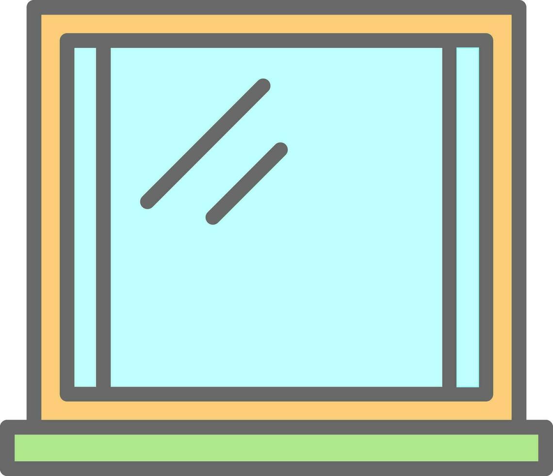 Window Vector Icon Design