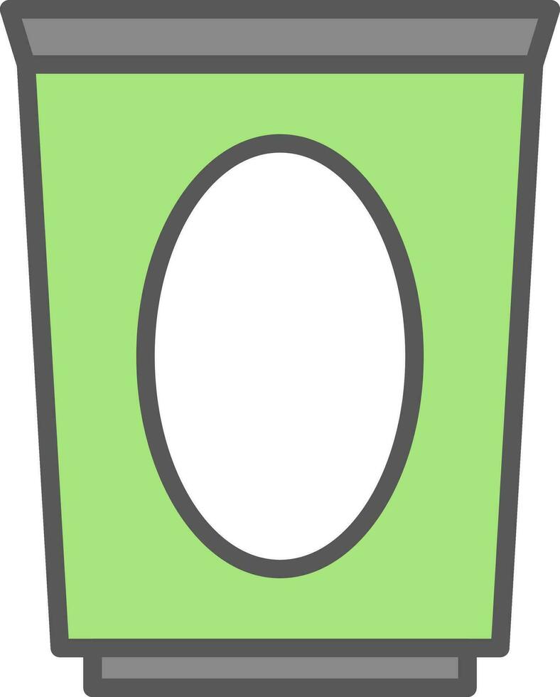 Dustbin Vector Icon Design
