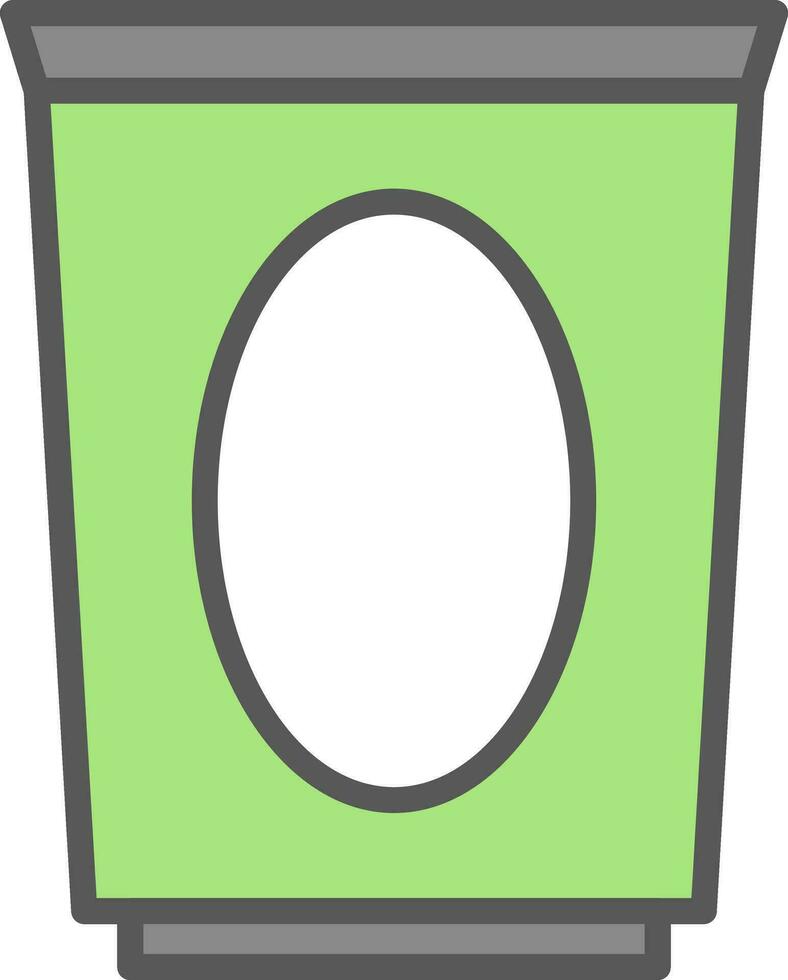 Dustbin Vector Icon Design