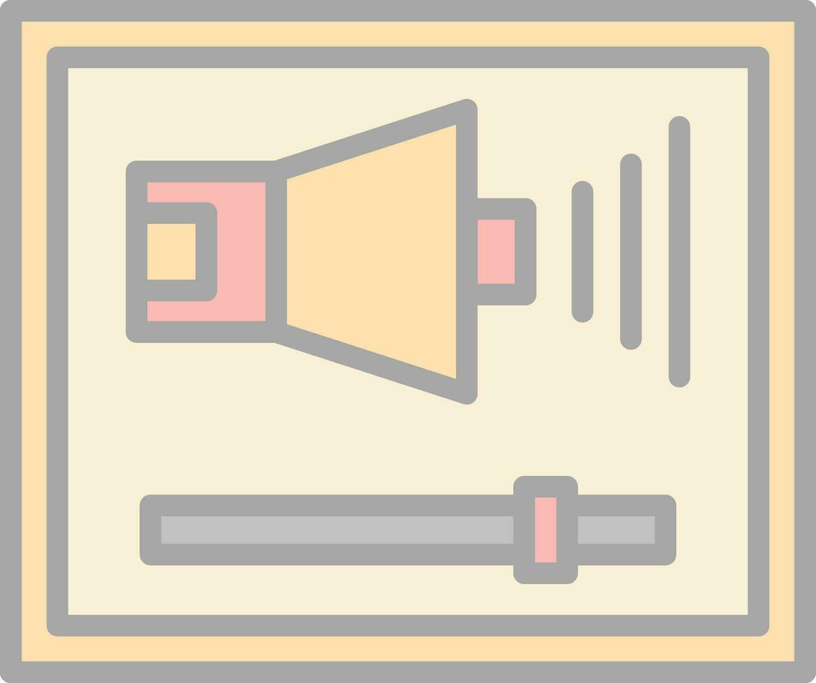Loud speaker Vector Icon Design